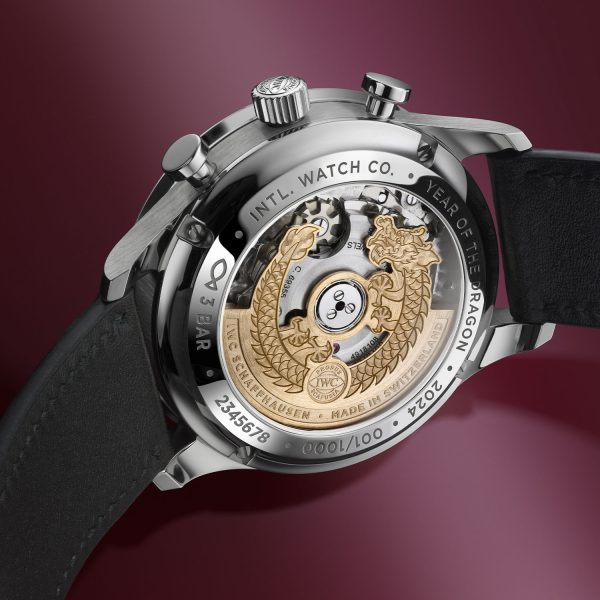 2024 IWC Portugieser Chronograph Year of the Dragon burgundy dial IW371629 5 2024 IWC Portugieser Chronograph Year of the Dragon burgundy dial IW371629 5