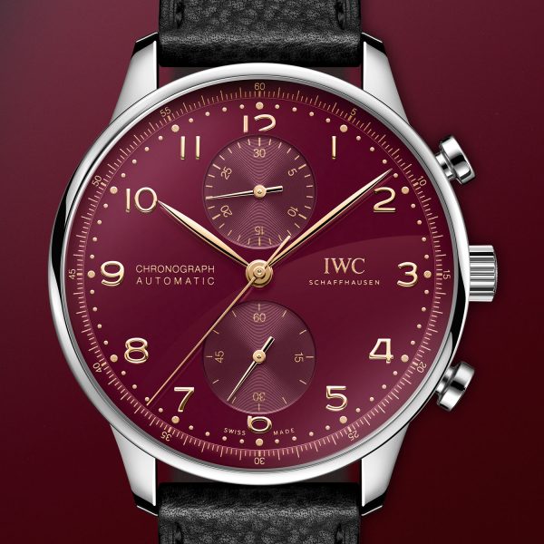 2024 IWC Portugieser Chronograph Year of the Dragon burgundy dial IW371629 6 2024 IWC Portugieser Chronograph Year of the Dragon burgundy dial IW371629 6