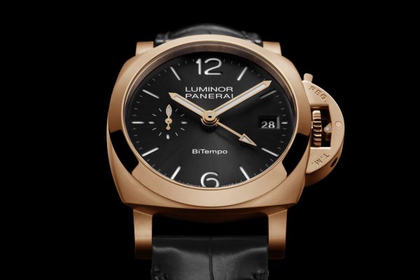 Panerai Luminor Quaranta BiTempo Goldtech Featured Panerai Luminor Quaranta BiTempo Goldtech Featured