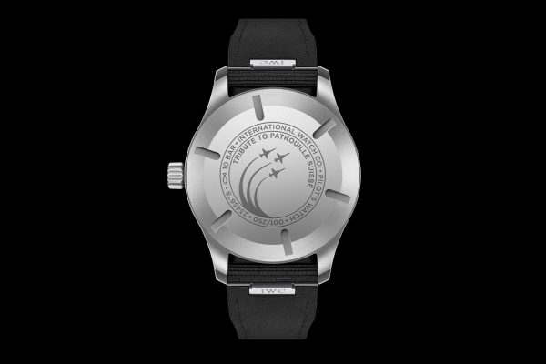 IWC Pilots Watch Mark XX Patrouille Suisse Caseback 2 IWC Pilots Watch Mark XX Patrouille Suisse Caseback 2