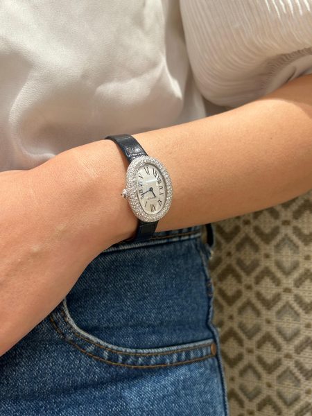 Cartier Baignoire Diamonds and Gold Watch OH2 Cartier Baignoire Diamonds and Gold Watch OH2