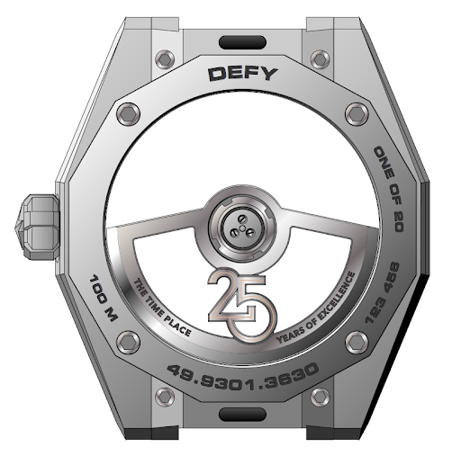 Zenith movement ZENITH DEFY SKYLINE TOURBILLON THE TIME PLACE 25th ANNIVERSARY SPECIAL EDITION