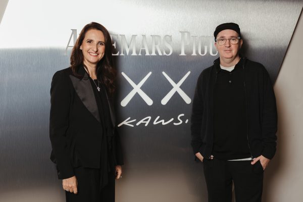 APxKAWS Le Brassus 2024 Event Ilaria Resta and KAWS APxKAWS Le Brassus 2024 Event Ilaria Resta and KAWS