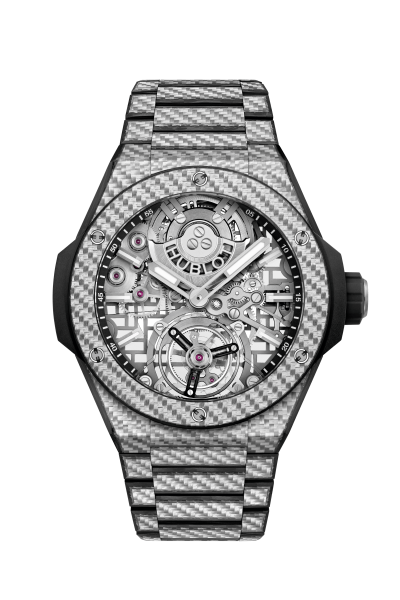 Big Bang Integrated Tourbillon Full Carbon 43 mm sol Big Bang Integrated Tourbillon Full Carbon 43 mm sol