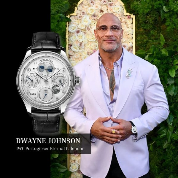 Dwayne Johnson – IWC Portugieser Perpetual Calendar Dwayne Johnson – IWC Portugieser Perpetual Calendar