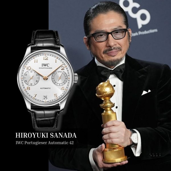 Hiroyuki Sanada – IWC Portugieser Automatic 42 Hiroyuki Sanada – IWC Portugieser Automatic 42