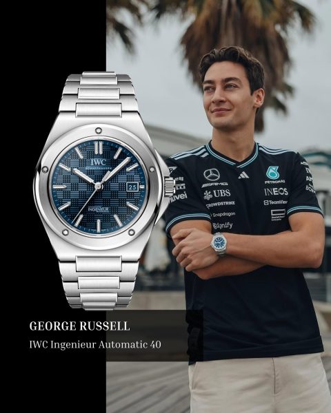 George Russell – IWC Ingenieur Automatic 40 George Russell – IWC Ingenieur Automatic 40
