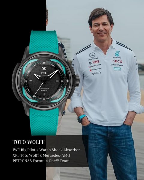 Toto Wolff – IWC Big Pilots Watch Shock Absorber XPL Toto Wolff – IWC Big Pilots Watch Shock Absorber XPL