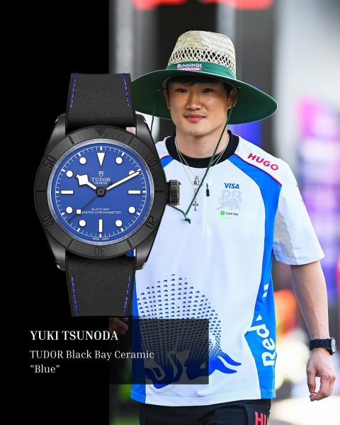 Yuki Tsunoda – Tudor Black Bay Ceramic Blue Yuki Tsunoda – Tudor Black Bay Ceramic Blue