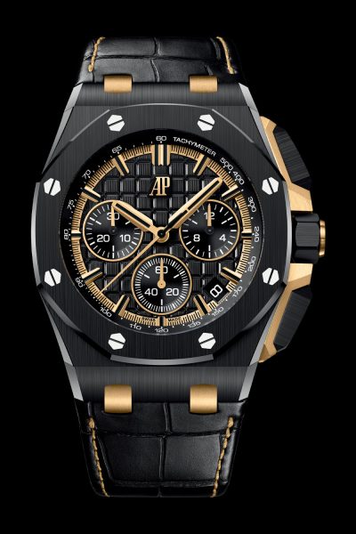 Audemars Piguet Royal Oak Offshore Selfwinding Chronograph 43mm Black Ceramic and Yellow Gold 26420CE 5