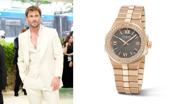 Chris Hemsworth in a Chopard Alpine Eagle