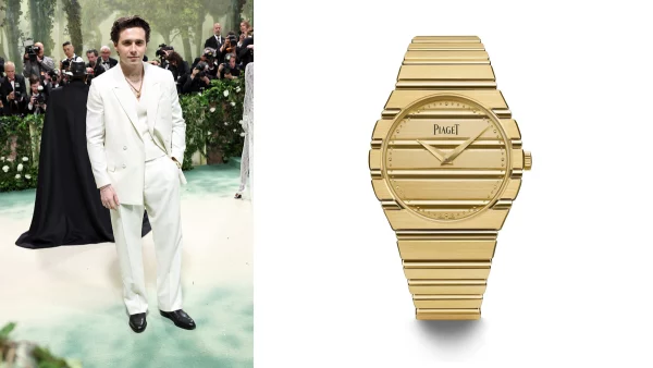 Brooklyn Beckham in a Piaget Polo 79 GettyImages 2151799804