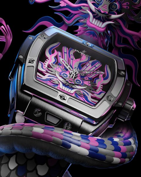 Hublot Spirit of Big Bang Titanium Dragon Watch 8