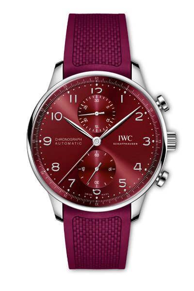 IWC Portugieser Chronograph 3716 new rubber straps 2023 IW371616 IWC Portugieser Chronograph 3716 new rubber straps 2023 IW371616