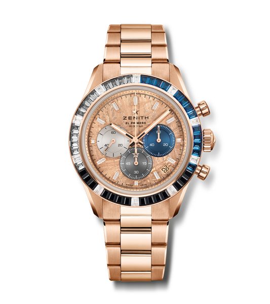 The First Ever Gem Set Zenith Chronomaster Sport The First Ever Gem Set Zenith Chronomaster Sport