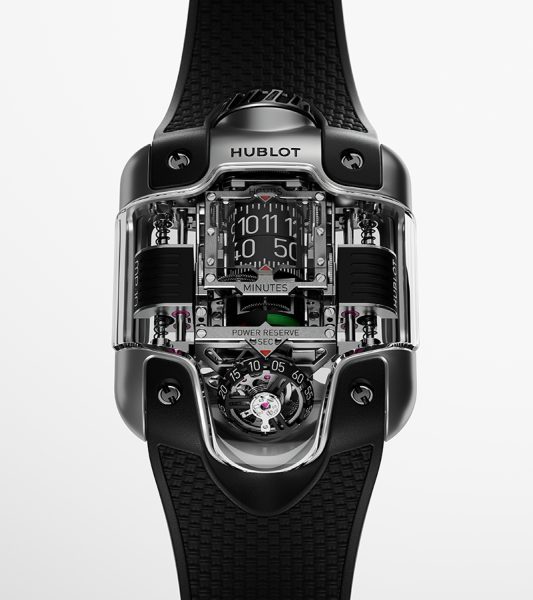 The Hublot MP 10 Tourbillon Weight Energy System Titanium The Hublot MP 10 Tourbillon Weight Energy System Titanium