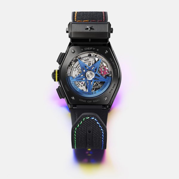 Zenith Defy Chroma II El Primero 21 high Frequency Chronograph rainbow white and black ceramic 2023 2 Zenith Defy Chroma II El Primero 21 high Frequency Chronograph rainbow white and black ceramic 2023 2