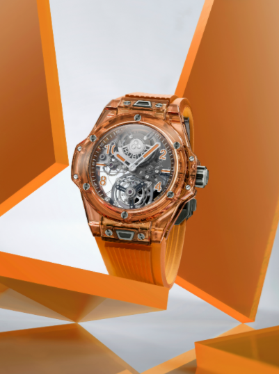 LVMH Watch Week 2021 - BIG BANG TOURBILLON AUTOMATIC ORANGE SAPPHIRE